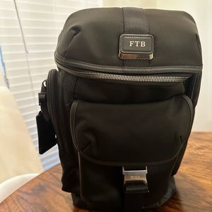 Tumi Black Wright bookbag